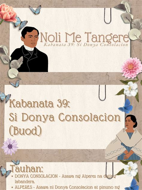 donya consolacion noli me tangere|Jose Rizal [Noli Me Tangere].